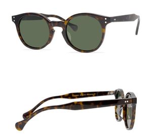 Marque de mode lunettes de soleil rondes pour hommes femmes verres polarisés lunettes de soleil rétro planche lunettes femmes noir marron lunettes de soleil nuances