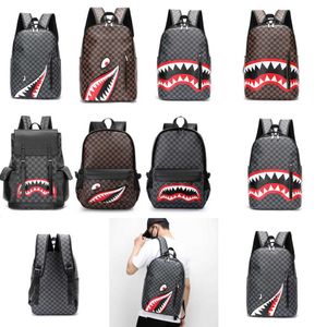 Marca de moda Mens Designer Mochila Grande Bookbag Luxo Couro Laptop Mochilas Womens Student School Bag Para Homens Travel Bag Schoolbag 230819