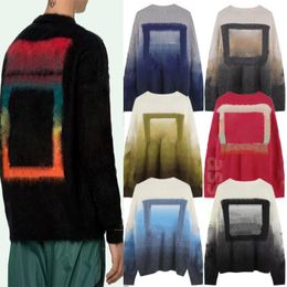 Pulls de créateurs Hommes Femmes Classique Loisirs Multicolore Automne Hiver Garder au chaud Pull confortable Mode Pull Luxurys Jumpers Taille S-XL