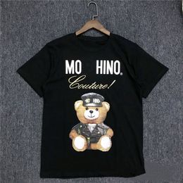Marque de mode T-shirt pour hommes Designer pur coton col rond chemise à manches courtes et femmes décontracté hip-hop rue T-shirt moscou