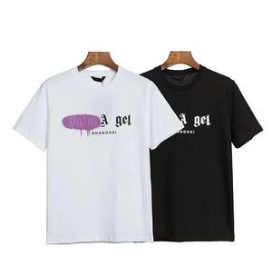 Marque de mode hommes t-shirt style d'été designer t-shirt t-shirts décontractés o-cou t-shirts à manches courtes couleur blanc noir haut en coton