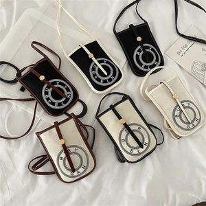 Fashion Brand Telephing Cestras de Luxurys Diseñador de mujeres Bolso de teléfono para iPhone
