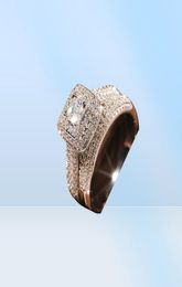 Modemerk ringen voor vrouwen top designer S925 sterling zilver dames039s ring luxe volledige diamanten verlovingsring vrouw Valent5133155091