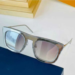 Modemerk zonnebril Z1104 show focus met logo gouddraad frame top luxe heren en dames vrijetijdswinkelen vakantiebril