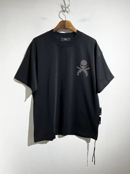 Marca de moda camisetas Master Mind Japan Men's Skull Letter Offset Print MMJ Loose T-shirt Designer Cotton Tops Hombres Tops Hiphop Streetwear