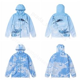 Fashion Brand Trapstar Broidered Eagle Spring Fall Mens Jacket Outdoor Jacket