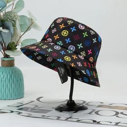 La marca de moda usa sombreros de pescador para niños/niñas Bob Femme Gorro verano Casual sombrero de cubo sombrero de Panamá para mujer 240105