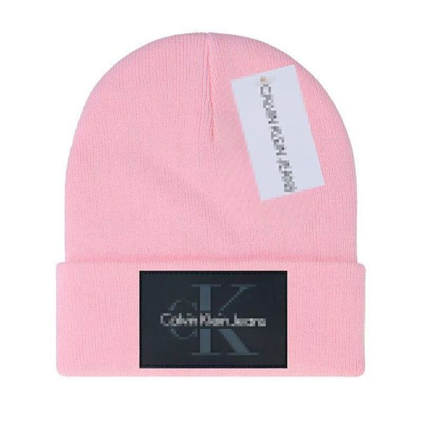 Chapeau tricoté pour femmes de marque de mode c-k designer Beanie Cap officiel synchrone original unique 1: 1 chapeau chaud cadeau d'anniversaire pour hommes H1