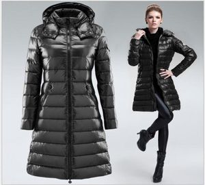 Fashion Marque Femmes Vestes d'hiver Anorak Vesilles extérieures longues Veste à bas pour femmes Réchauffer les longs manteaux épaissis de vêtements féminins Parkas4754657