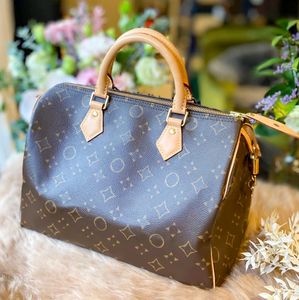 Fashion Brown Flower Marque Voyage le sac fourre-tout