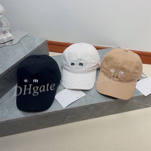 Casquette de pêcheur brodée à la mode pour femmes et hommes, chapeau de soleil d'été avec lettres MM 9