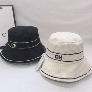 Mode emmer hoed pet voor dames heren honkbal caps beanie casquettes zwarte witte visser emmers hoeden hoeden patchwork hoge kwaliteit herfst winter