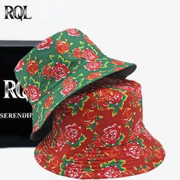 Mode emmer hoed noordoostelijke grote bloemen lente en zomer visser sunhat voor mannen dames cap Chinese stijl katoen dubbele side240409