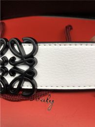 Hebilla de moda cinturón de cuero genuino Ancho 3,8 cm 10 estilos Alta calidad con caja diseñador hombres mujeres cinturones para hombre AAA208