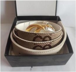 Boucle de mode Ceinture en cuir véritable Largeur 40 mm 18 styles de haute qualité avec boîte Designer Hommes Femmes Hommes Ceintures AAA208