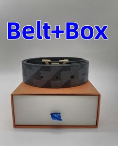 Hebilla de moda cinturón de cuero genuino Ancho 38 mm 15 Estilos Alta calidad con caja diseñador hombres mujeres cinturones para hombres AAA508