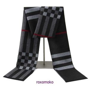 Mode Bur Home foulards pour femmes pour l'hiver et l'automne version coréenne écharpe à carreaux couple de chaleur pour hommes avec jacquard brossé cou femmes