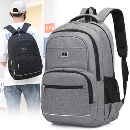 Fashion Business Computer Backpack veelzijdige trendy student Backpack Outdoor Leisure Men's Backpack 240415