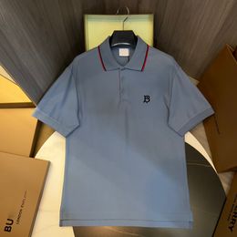 Fashion Business Polos Men's T-shirt Designer R Shirt Embroid LETTRES T-SHIRT T-SHIRT DE HAUTE QUALIT