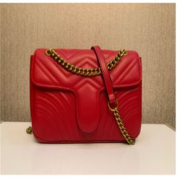 Bolsas de cámaras de moda Cadenas de diseñador de lujo Fashion Fashion Shoulder Housing Fomen Bolsle Cross Body Leth Letter Purse Phone Totos Entrega rápida