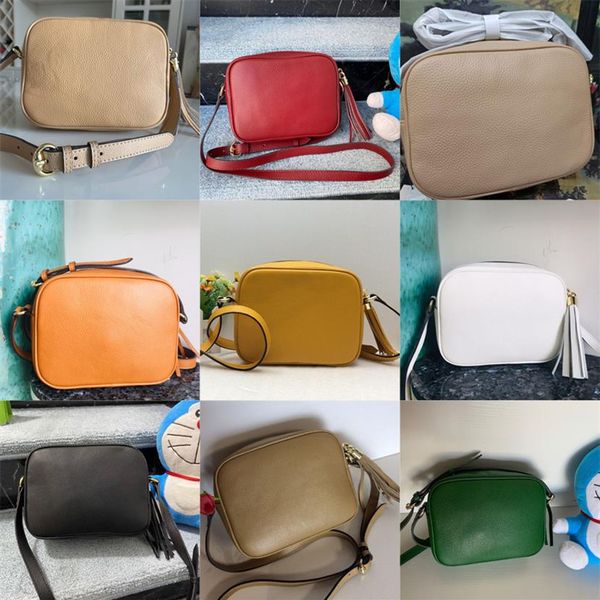 Bolsos de cámara de moda Bolso de hombro de diseñador clásico para mujer Bolso cruzado Diseño Senderismo Bolsos de color sólido Mensajero de mujer Ba235n