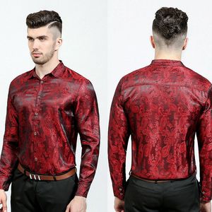 Mode Camisas Hombre Manga Larga hommes élégant Slim Fit à manches longues robe chemise t-shirt hauts affaires chemise nouvelles chemises en lin hommes