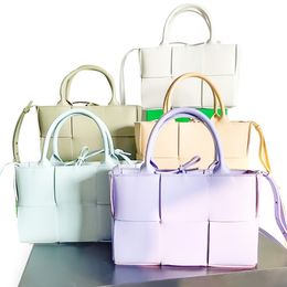 Fashion Candy Arco Tote S Designer Shop Bolso Bolso Pochette Pochette Weekender Bags para mujer Bolsos de cuero de cuerpo cruzado para hombres