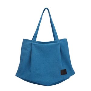 Sacs en toile de mode sac en toile lavée sac à bandoulière Portable Version coréenne haute capacité étudiant maman