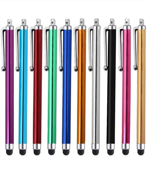 Moda Capative Stylus Touch Pen Metálico para Iphone 13 12 11 XR XS X MAX 8 Plus 7 6 Samsung S22 S21 S20 Note 20 LG Stylo 7 6 Lux6031134