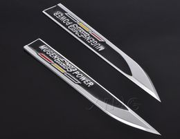 Mode Auto Spatbord Sticker Side Wing Badge Emblem Auto Decal Voor Honda Mugen Fit CIVIC 2011 Accord Stad Type R CRV 2007 HRV9020381