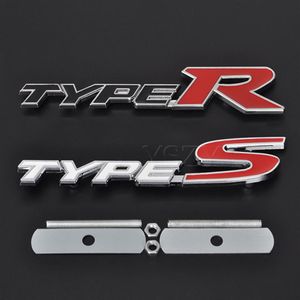 Mode Auto Motorkap Grill Embleem Grille Badge Voor Honda CIVIC Type R Racing Type S Sport Accord Crv Hrv Auto Accessories192p