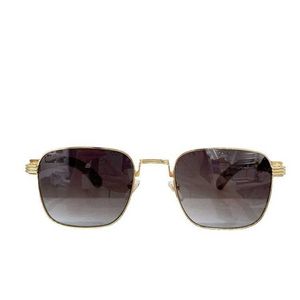 Fashion Carter Nouvelle boîte Lunettes de soleil de style jambe en bois Influenceur Instagram pour femmes tendance Same homme CT04S