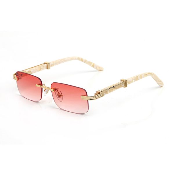 Mode carti luxe Cool lunettes de soleil Designer Automne hiver classique blanc hommes femmes universel carré transparent optique cadres personnalisé lunettes de prescription