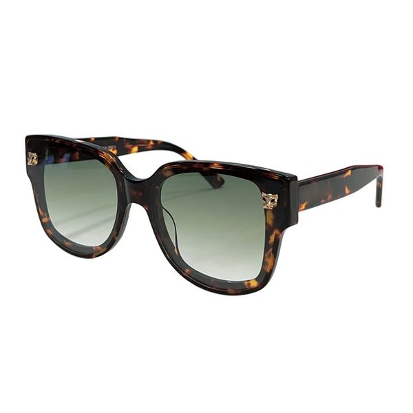 Mode carti luxe Lunettes de soleil cool Designer oeil de chat Planche Composite Métal Lunette sans monture Cadre optique Classique Rectangle Carré Lunettes de soleil pare-soleil de luxe en or