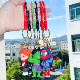 Fashion Cartoon Movie Character Keychain Rubber en Key Ring voor Backpack Jewelry Keychain 083611