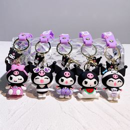 Fashion Cartoon Movie Character Keychain Rubber en Key Ring voor Backpack Jewelry Keychain 083726