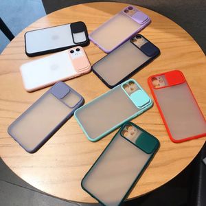 Fundas de moda mate transparente para teléfono, protector de lente transparente a prueba de golpes para iPhone 12 mini pro max X XR XS