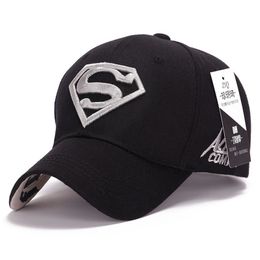 Mode- Casquette Superman Baseball Cap Mannen Merk Dames Bot Diamond Snapback voor Volwassen Trucker Pet Gratis verzending