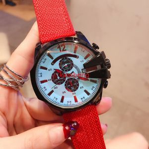 Fashion Casual 44 mm stalen band quartz horloge Luxe heren zakelijk polshorloge Reloj268i