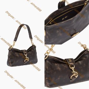 Mode casual handtas gesp geworden lederen schoudertassen unieke designer schouders tas luxe portemonnee dames kruis lichaam zakken hobo bakken portemonnees porties