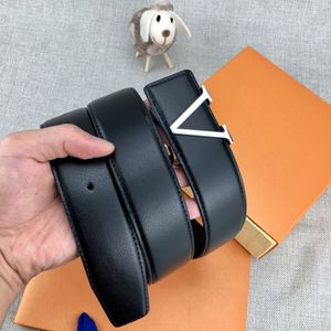 mode casual hommes concepteurs ceintures en cuir véritable lettre classique boucle lisse femmes mens ceinture largeur 3.8cm avec boîte