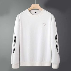 Mode décontracté hommes chaopai classique à manches longues col rond imprimé minimaliste pull couple sweat à capuche