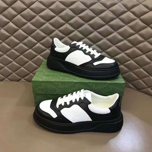 Mode Casual Schoenen Heren Dames Screener Hardloopsneakers Italië Delicate Lage Top Wit Oranje Zwart Kalfsleer Platforms Designer Campus Tennis Trainers Box EU 35-46