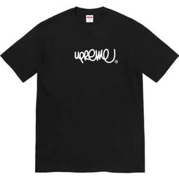 Fashion Casual Summer à manches à manches courtes pour hommes T-shirt O-Leck Tee Tee Tops Streetwear Skateboard Hiphop Top Eu Size S2218