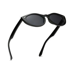 Gafas de sol estilo ojo de gato Retro para mujer, gafas de sol de diseñador a la moda, gafas de protección UV400 para exteriores para mujer con estuche