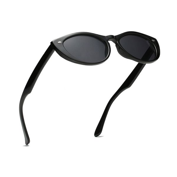 Lunettes de soleil rétro œil de chat pour femmes, verres de soleil de styliste à la mode, Protection UV400 pour l'extérieur, avec étui