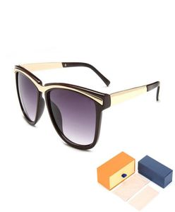 Fashion Cateye Lunettes de soleil Vintage Frame Metal Sun Glasse pour femmes Eyewear Retro Shopping Luxury Feminino 1581 LEOP4051295