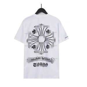 Mode Ch Kleding Designer Tees Luxe Casual T-shirt 2023ss Hart Cro Sex Records Graffiti Limited Sanskriet Korte Mouw Prijs Heren Dames T-shirt te koop 141