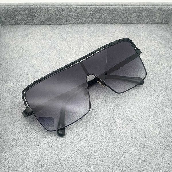 Mode CH top lunettes de soleil coupe-vent grand cadre pare-brise nouveau produit lunettes de soleil pilote hommes et femmes à la mode avec boîte d'origine version correcte de haute qualité