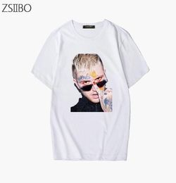 Personnage de mode impression 3D rappeur Lil Peep T-shirt Rap Hiphop LilPeep hommes Cool Streetwear tendance T-shirt imprimé graphique Tee Hip Hop6545924